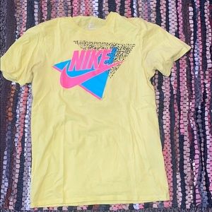 NEon yellow Nike shirt